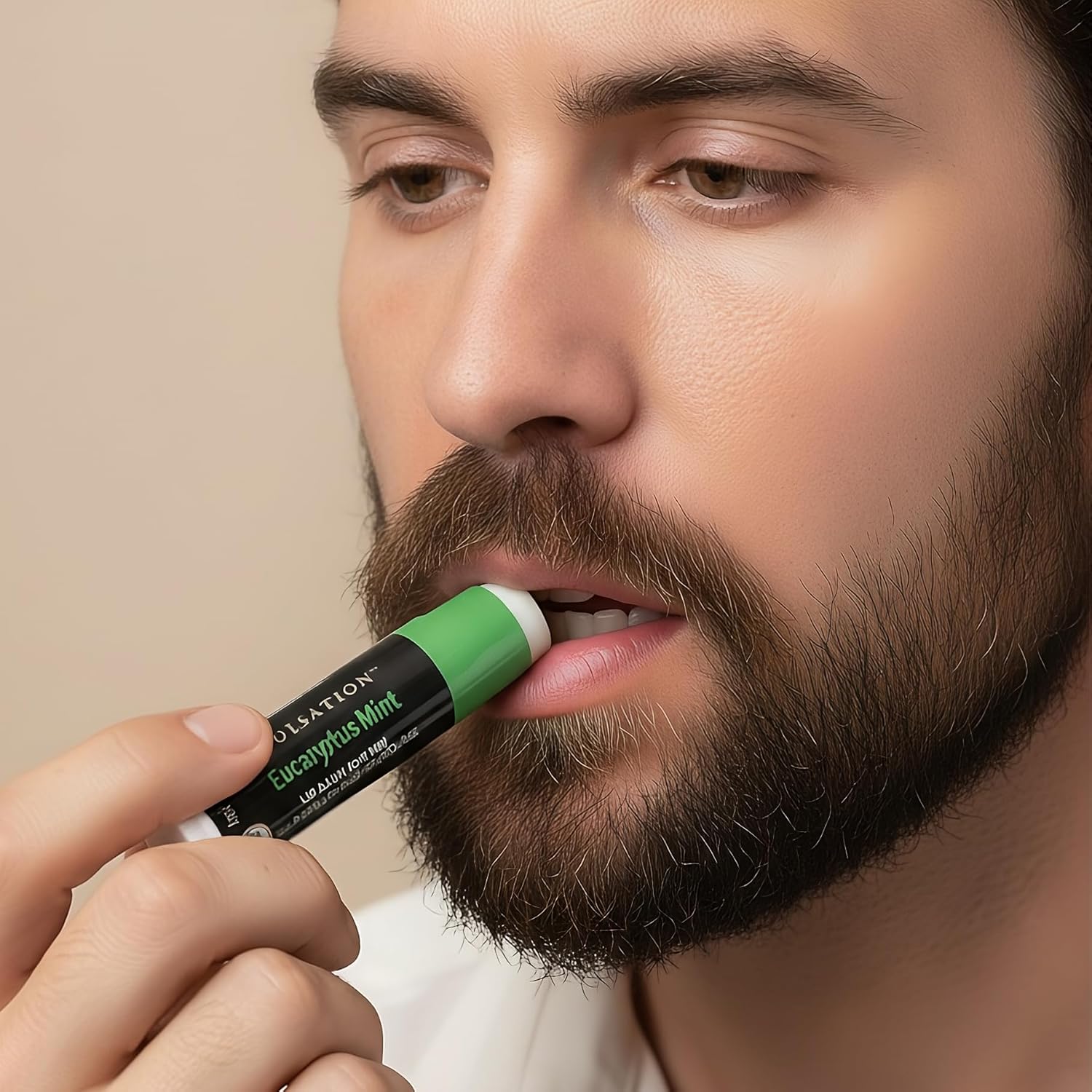 Organic Lip Balm Set for Men - 4 Flavors - 100% Natural Moisturizing for Cracked & Dry Lips (Pack of 2)