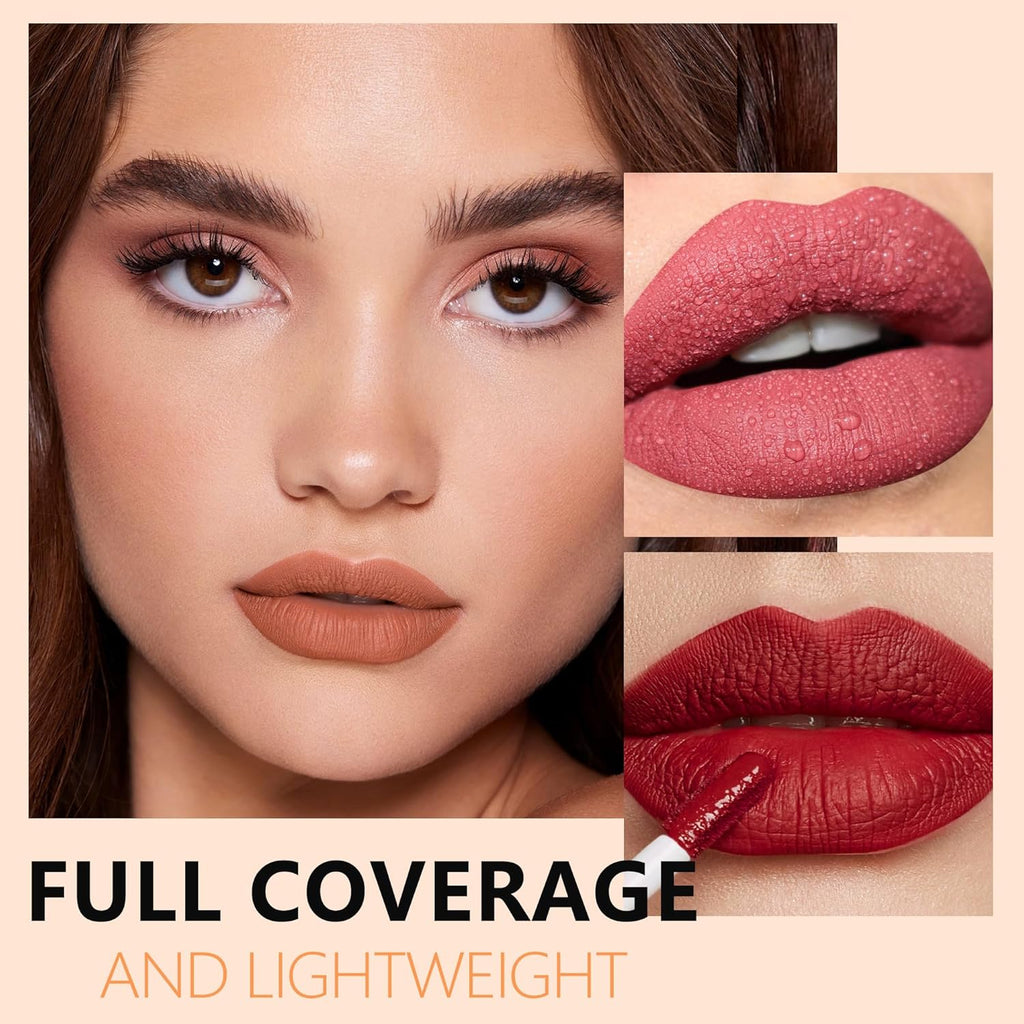 Nude Lipstick Long Lasting Lipsticks for Women Pigmented Smudgeproof Transferproof Vegan Cruelty Free Lip Makeup, A59 For Love
