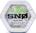 Spearmint KETO Xylitol Candy Chips - SNØ 1.5oz Tin - Sugar-Free Candy With Only 2 Ingredients | Low Carbs, Diabetic-Friendly, Non-GMO, Vegan, GF & Kosher | Purest candy in the world!