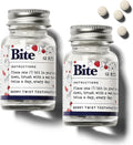 Bite Whitening Toothpaste Tablets – Nano Hydroxyapatite & Xylitol (Berry Twist) | Sensitive Teeth & Kid-Friendly | No Fluoride, Vegan, Cruelty-Free | Travel-Size | 2 Bottles (124 Bits) | Made in USA
