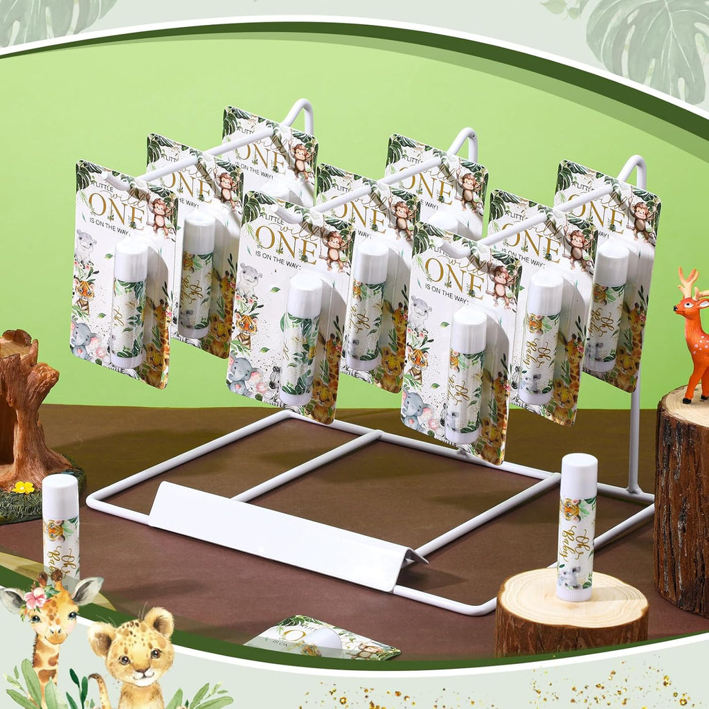 30 Pack Christmas Safari Baby Shower Games Prizes Party Gifts Bulk Lip Balms Favors for Winners Adults Guests Gender Reveal Favors Decorations Baby Shower Souvenirs Gift Bags Stocking Stuffers