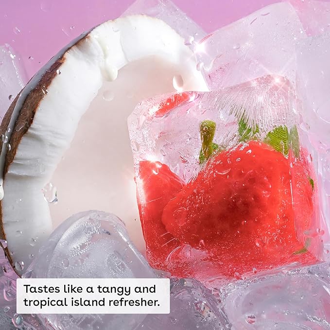 eos 24H Moisture Super Balms Minis- Pink Paradise, Limited-Edition, Nourishing, Dry Lips, Variety Pack Mini, Lip Balms, 0.169 fl oz, 3-Pack