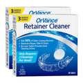 OrVance Retainer Cleaner Tablets (6 Month Supply) | Only 2 Cleanings Per Week Required | Removes Odors, Stains, Plaque for Invisalign, Mouth/Night Guards, and Removable Orthodontic Appliances