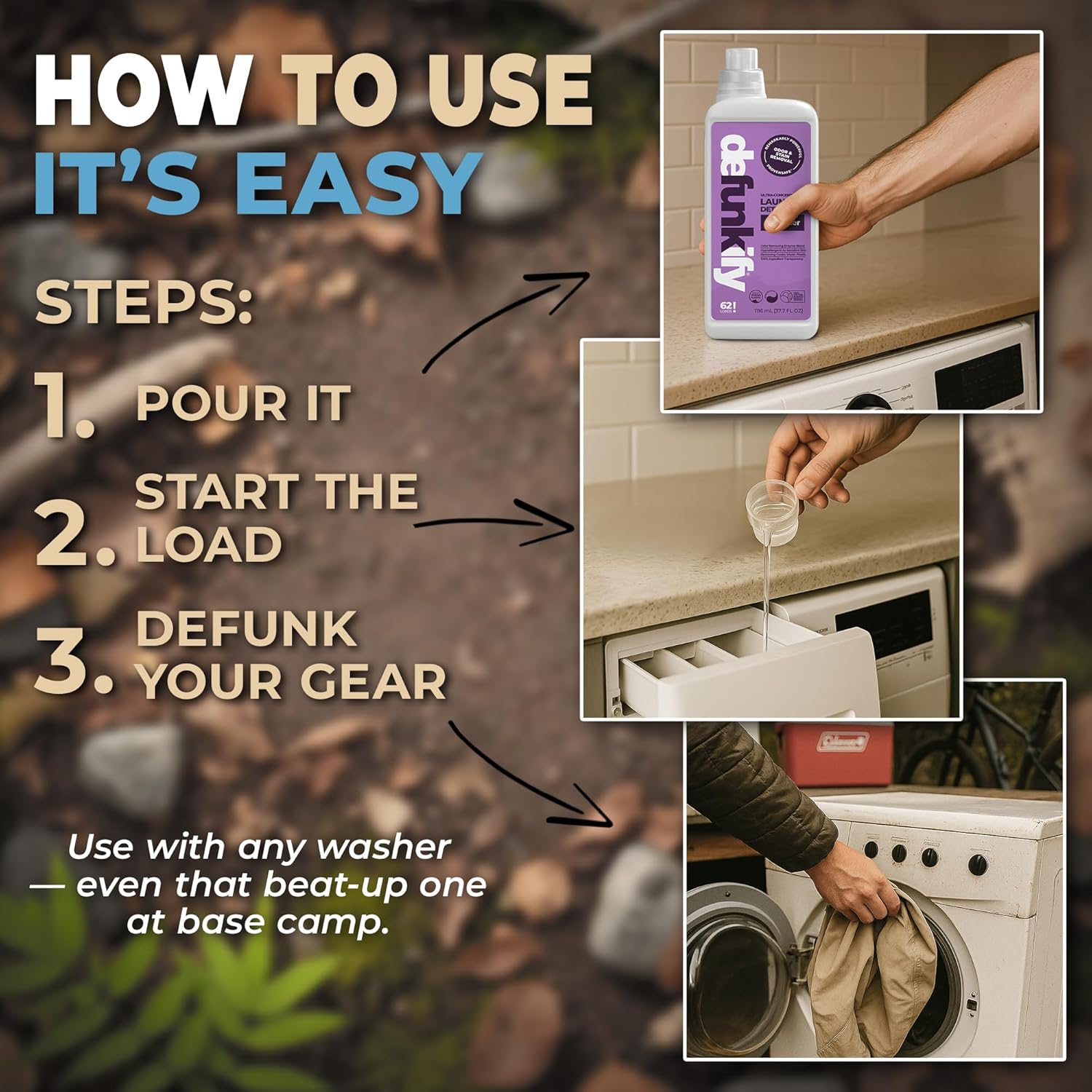 Laundry Detergent 62 Load/37.7 FlOz (2-Pack). 'Lavender' Liquid Laundry Detergent for Sensitive Skin. 'ProvenSafe' Laundry Soap Washing Detergent w/Odor & Stain Remover for Activewear & All Fabrics