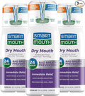 SmartMouth Activated Dry Mouth Mouthwash, Dry Mouth and Bad Breath Relief, Mint, 16 fl oz, 3 Pack