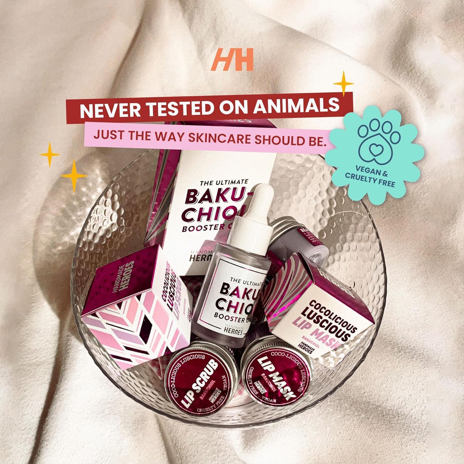 100% Natural Vegan Lip Butter Sleeping Lip Mask, Overnight Lip Moisturizer and Conditioner for Dry Lips Intensive Lip Balm and Lip Therapy Skin Care with Mango butter (Bakuchiol - Collagen Boosting)