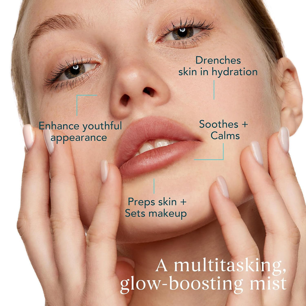 [CELGEN] Pearl Moisture Solution Mist – 3-in-1 Toner, Makeup Primer & Setting Spray, Brightening & Hydrating Face Mist, 4.9 Fl. Oz./145ml