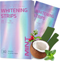 Gentle Teeth Whitening Strips - (28 Stripes) Bleaching Teeth Free of Peroxide for a Radiant Smile - Gentle Tooth whitening