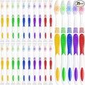 Bulk Toothbrushes 25 Pack | Individually Wrapped Travel Toothbrush Set for Adults & Kids | Made with a Medium-Soft Large Brush Head | BPA-Free & Disposable!