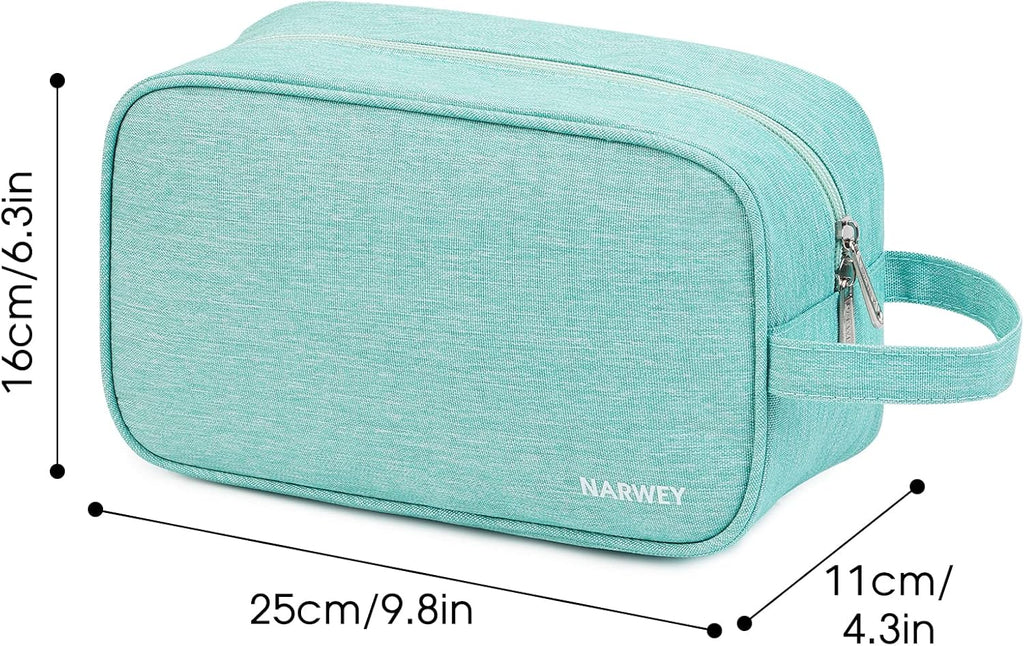 Narwey Travel Toiletry Bag for Women Traveling Dopp Kit Men Travel Bag for Toiletries Cosmetic Bag Makeup Bag Medicine Bag for Traveling
