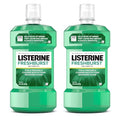 Listerine Freshburst Antiseptic Mouthwash for Bad Breath, Kills 99.9% of Bad Breath Germs & Fights Plaque & Gingivitis, ADA Accepted Mouthwash, Spearmint, Convenience Pack, 2 x 1 L