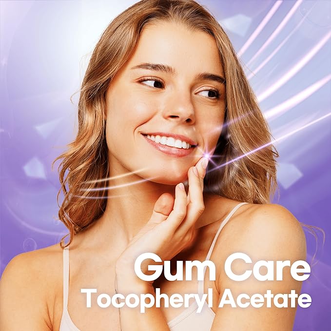 Gum Care Toothpaste (Honey Mint) – Natural Fluoride Korean Toothpaste for Gingivitis Treatment, Plaque Removal, Strengthens Enamel, Paraben & SLS Free (3.52fl oz / 100g)