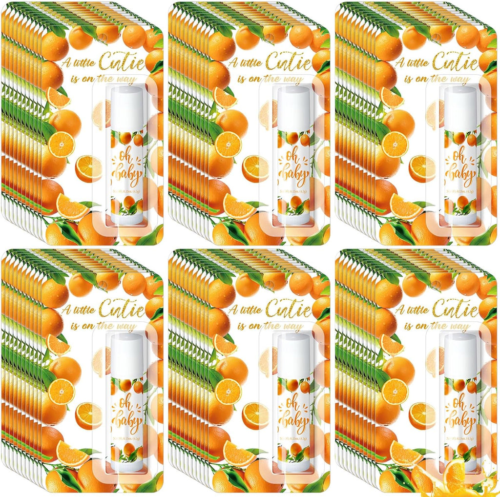 30 Pack a Little Cutie Baby Shower Games Prizes Party Gifts Bulk Lip Balms Favors for Winners Adults Guests Gender Reveal Favors Decorations Baby Shower Souvenirs Gift Bags Stuffers