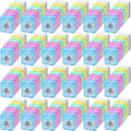 Geiserailie 72 Pack Dental Floss Bulk 50m Each Mint Travel Dental Floss Oral Care for Teeth and Gum Protection(Multicolor)