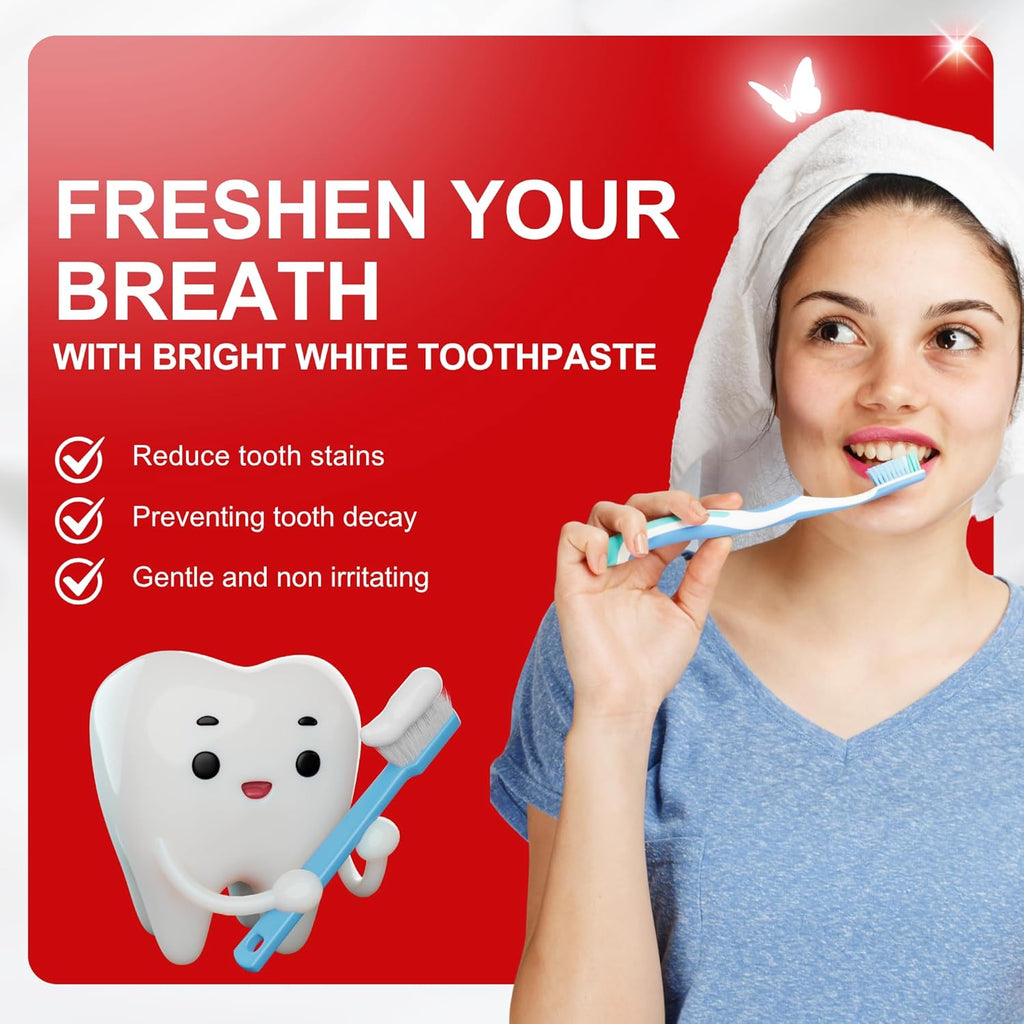 SP 6 Toothpaste for Teeth Brightening & Fresh Breath, 6 Probiotics Formula for Gum Health, Fluoride-Free, Mint Fresh Flavor, 4.9 oz (1, Mint)