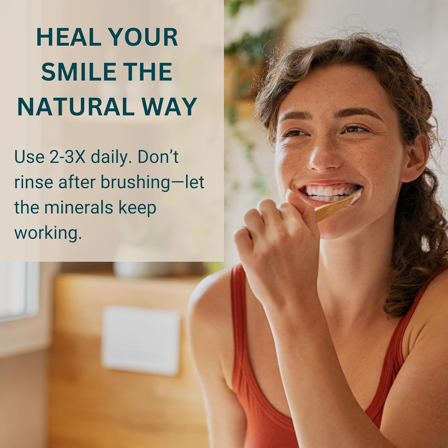 pH Balancing Toothpaste | Natural Vanilla Mint Flavor | Fluoride-Free | SLS-Free | Gentle Whitening | Supports Healthy Oral Microbiome | 3 Pack