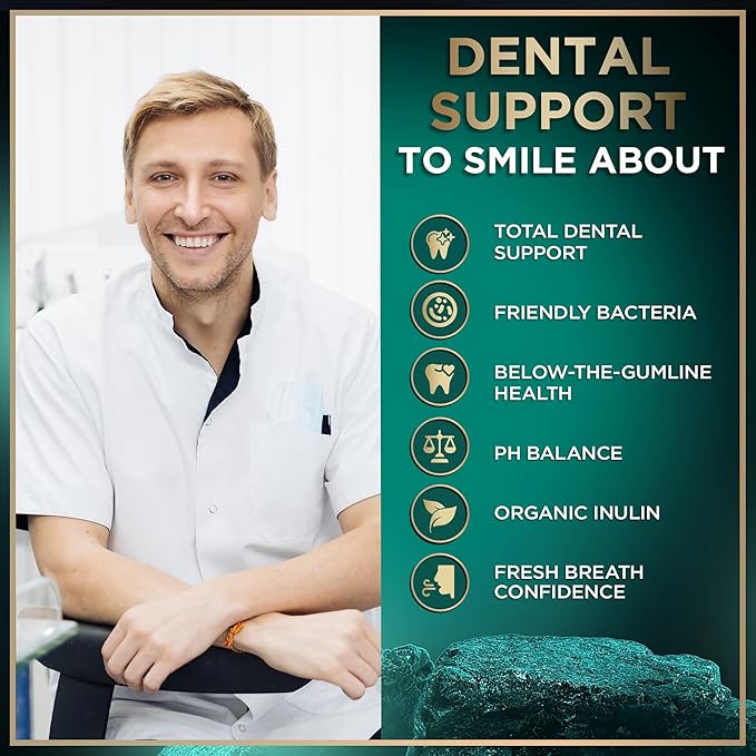 WILD FUEL Oral Probiotics for Teeth, Bad Breath, Gum Health - 3bn CFU K12 Lactobacillus Paracasei, Salivarius Dental Probiotic - Oral Probiotic Mints - 90 Fresh Breath Mint Dental Probiotics Tablets