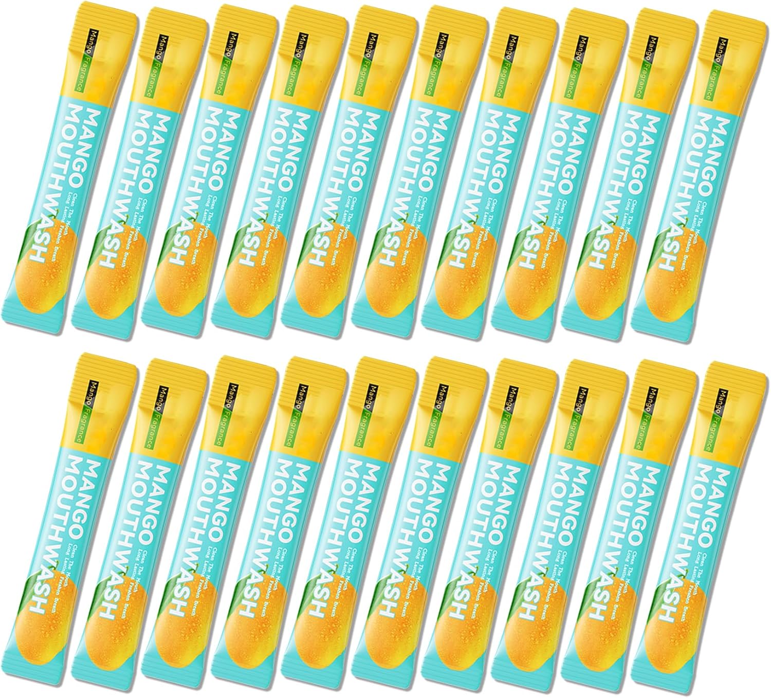 Travel Size Mouthwash,Mini Mouthwash Travel Size Bulk Portable Mouth Wash Set,Individual Small Travel Mouth Wash Packets for Fresh Breath(Pack of 20) E