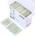 Individually Wrapped Toothpicks - AMRANKUO 5000 Count Bulk Bamboo Wooden Toothpicks | Splinter-Free, Sanitary & Portable for Travel, Restaurants, Parties | Wood Toothpicks