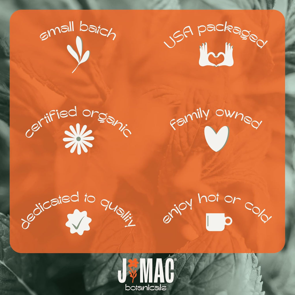 J Mac Botanicals Organic Marshmallow Root Herb Tea