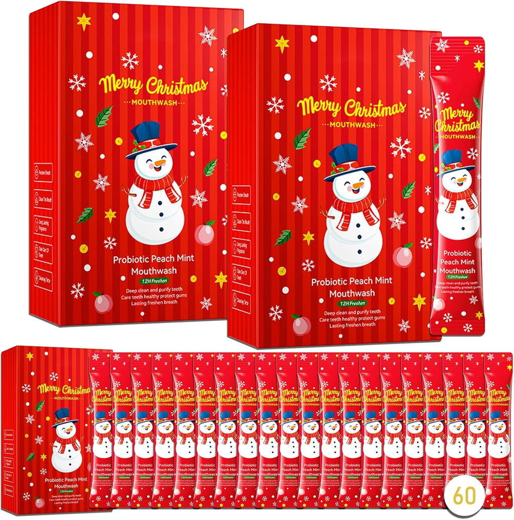 60PCS Travel Size Mouthwash,Portable Mini Mouthwash,Long-Lasting Freshness Travel Mouth Wash for Oral Care A56