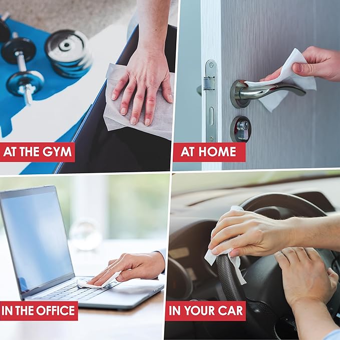 MEDIWIPER 1920 Wipes (80CT*24PK) - Hand Sanitizing Wipes Bulk Pack Alcohol Free Hand Sanitizer for Schools, Classrooms