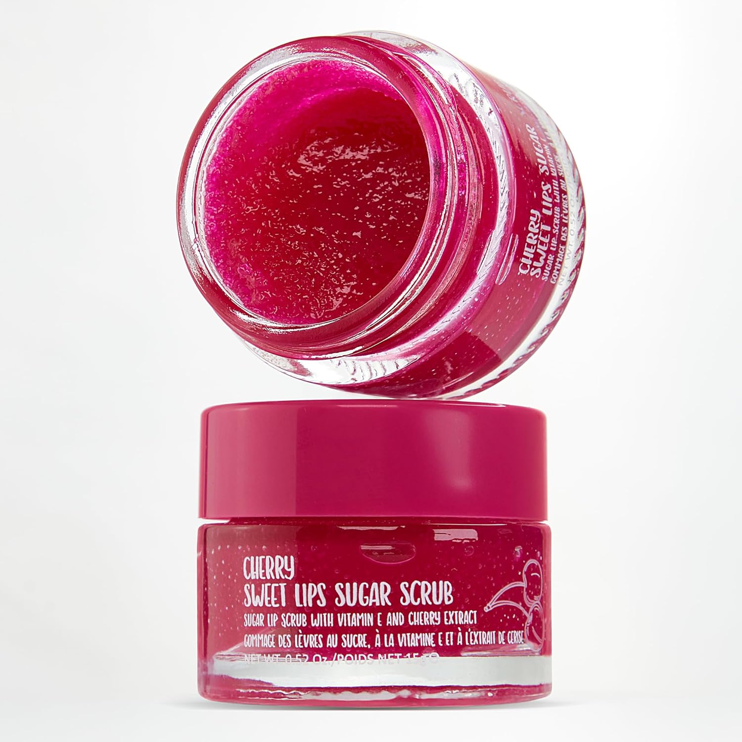 W7 Sweet Dreams Lip Care Trio - 3 Piece Gift Set - Overnight Lip Mask, Lip Balm & Lip Scrub - Cherry