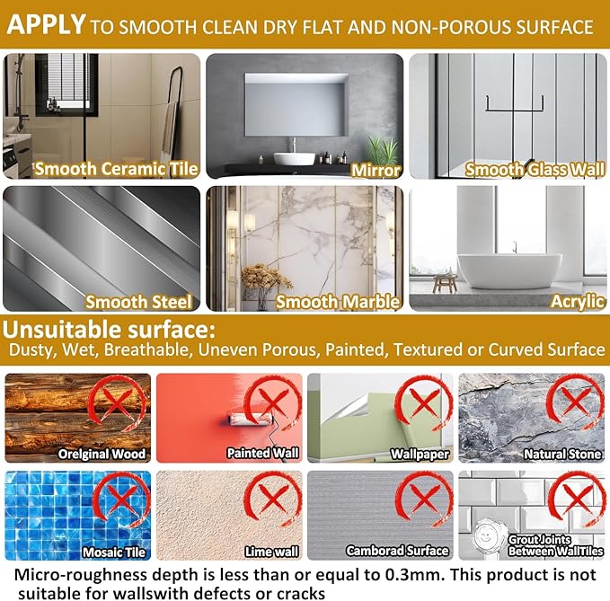 2-Pack Suction Cup Shower Caddy Set, Wall Mounted Suction Rack, Bathroom Shower Shelf Basket Set with Shower Organizer and Toothbrush Holder (No Drilling Required)