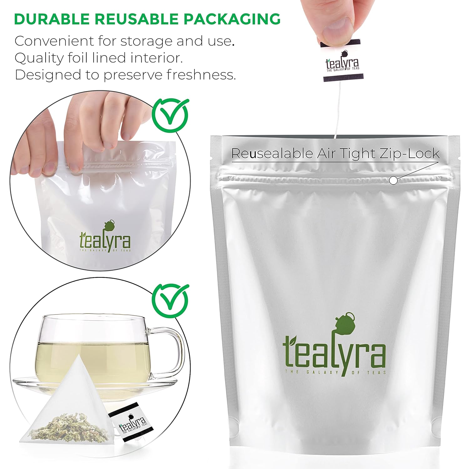 Tealyra - Bedtime - 25 Bags - Chamomile - Spearmint - Hemp Leaves - Unique Relaxing Herbal Loose Leaf Tea - Sleep and Calm Tea - All Natural - 25 Sachets