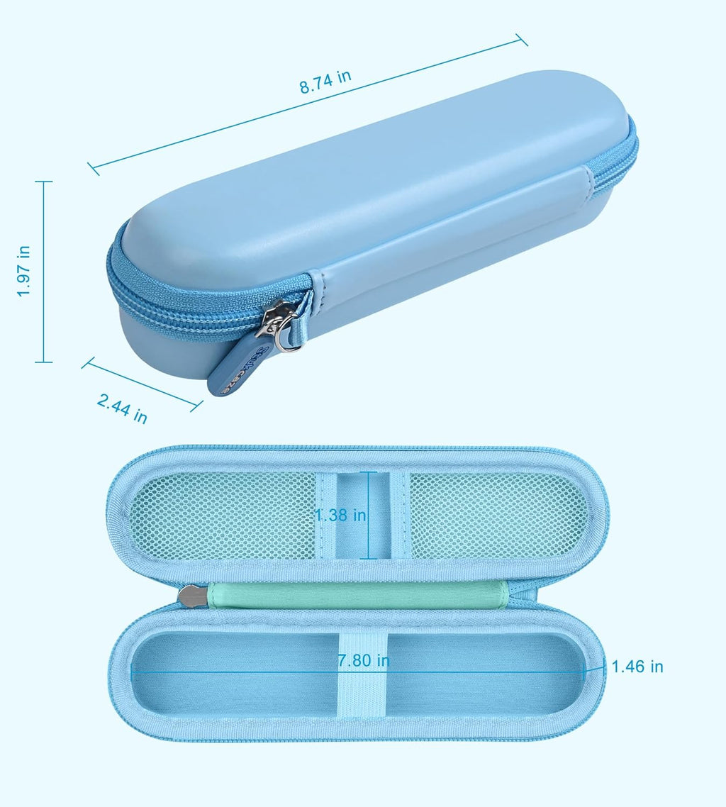 Stukcae Toothbrush Travel Case for Oral-B Pro 1000, 2000, 3000, 3500 Sonicare 4100, Hard Shell Portable Carrying Electric Toothbrush Protection Case