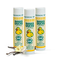 Rubber Ducky Lip Sunscreen SPF 44, Kids Vegan Lip Balm with Vitamin E, UV Protection, Water Resistant, Untinted, Vanilla Flavor, Broad Spectrum