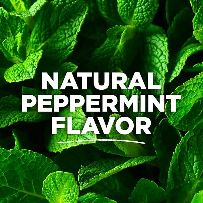 Antiplaque & Whitening Toothpaste, Peppermint, Fluoride-Free – 4 Pack (4.5 oz Each, 18 oz Total) – Natural Whitening with Zinc & Xylitol + Free Toothpaste Squeezer Gift