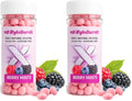 XyloBurst Mints Sugar Free Mint candies with Xylitol, Aspartame Free, Gluten Free, Vegan & Keto Friendly 200 Count Jar (1 Bottle Pack, Berry) (Pack of 2)