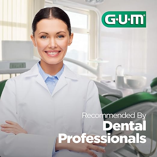 GUM Monsterz Children and Toddler Toothbrush, Soft Bristled Kids’ Toothbrush with Suction Cup, for Ages 2+, 1 Count(Pack of 6)