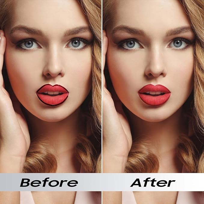 Lip Stain, Lip Gloss Transfer-Resistant Waterproof Smudge-Proof Moisturizing, Lip Tint for Women Gift All-Day Color Hold (Coral)