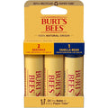 Burt's Bees Moisturizing Lip Balm, 2 Original Beeswax and 1 Vanilla Bean, 100% Natural Origin, 0.34 Ounce Each, 3 Paper Tubes, Pack May Vary