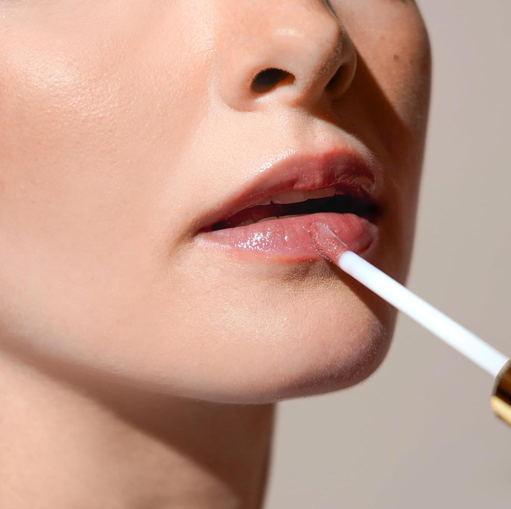 MZ SKIN Volumising Lip Perfector Shade 2 | Peptide Plumping Lip Gloss with Hyaluronic Acid & Mint | Hydrates, Smooths & Enhances Lip Volume