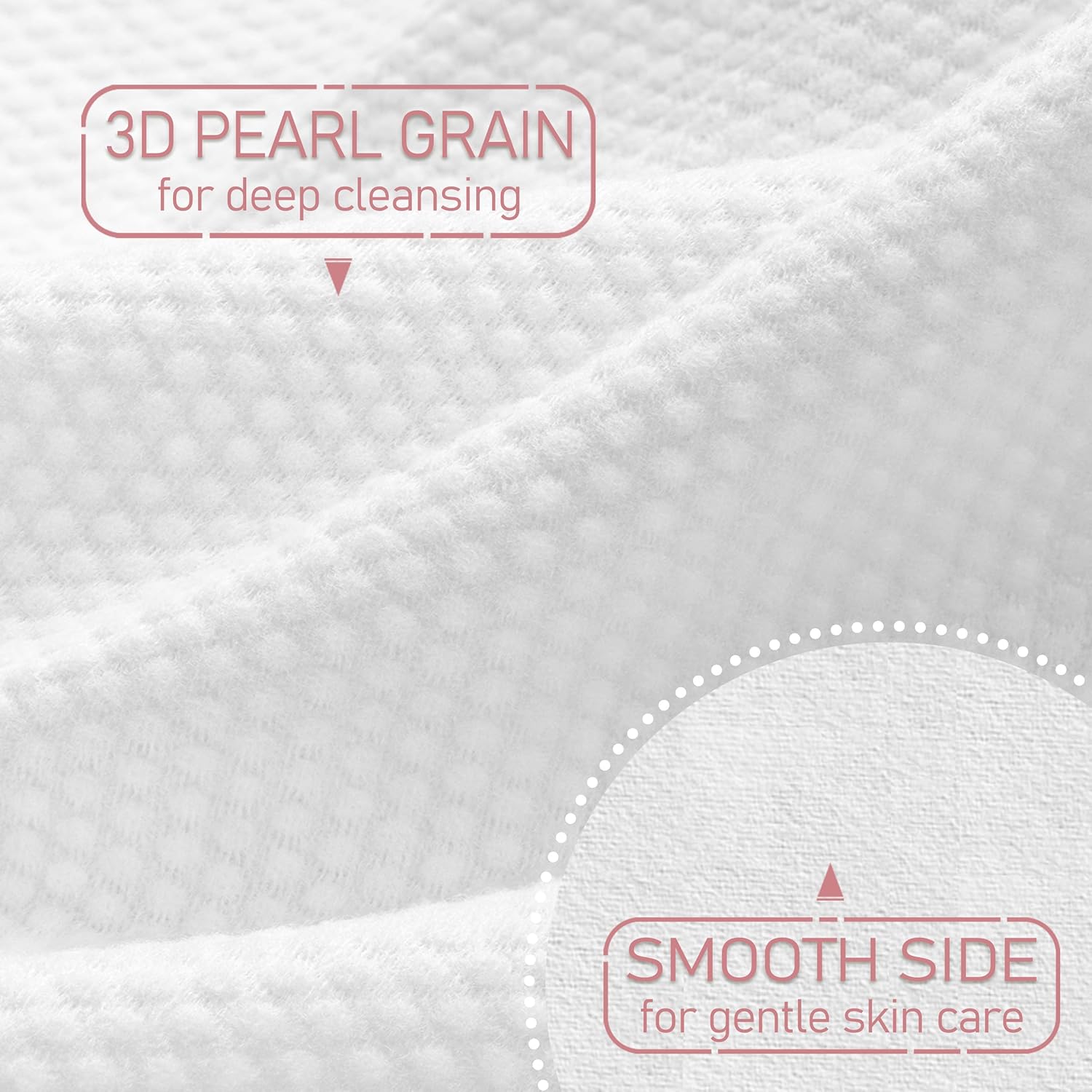 100% Cotton Disposable Face Towel 100 Count 10x12 Inch | Biodegradable Thick Soft One Time Use Dry Wipes for Sensitive Skin, Baby Care, Facial Cleaning, Makeup Removal