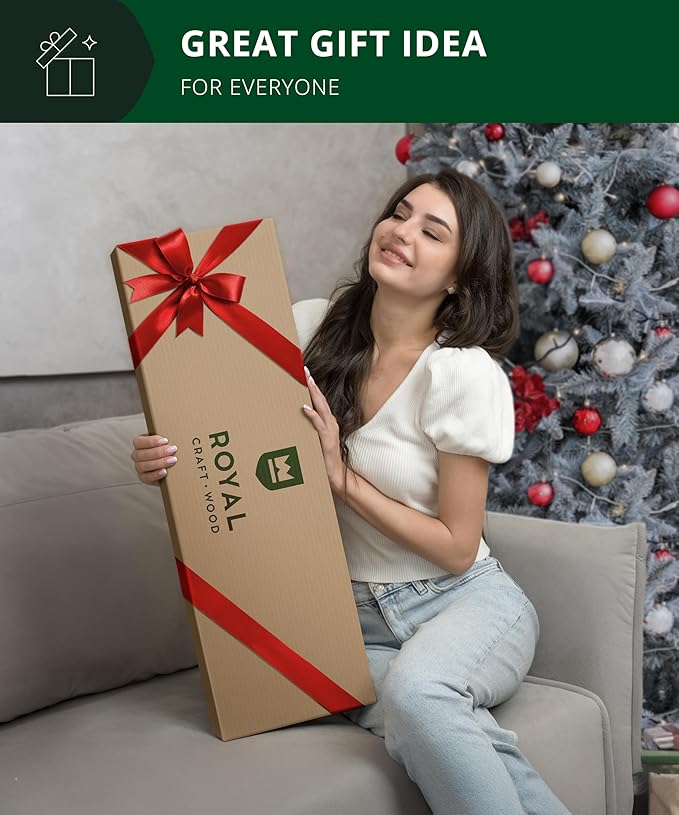 Non-Foldable Bathtub Tray Caddy for Tub, Bamboo Bath Shelf, Premium Wood Bath Table, Expandable Bathtub & Bathroom Accessories, New Home Gifts for Mom, Housewarming, Anniversary