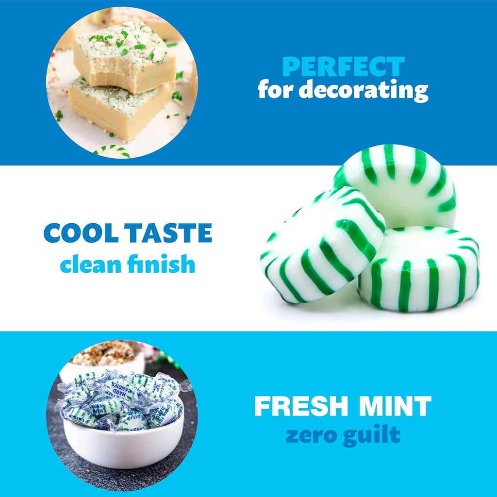 Sugar-Free Starlights Spearmint Hard Candy, 1-Pound Pack (Pack of 2)