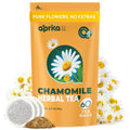 100% Pure Chamomile Tea - Only Flowers without Stems, Chamomile Tea Bags Caffeine Free, 60 count, Calming Tea Chamomile by Aprika Life