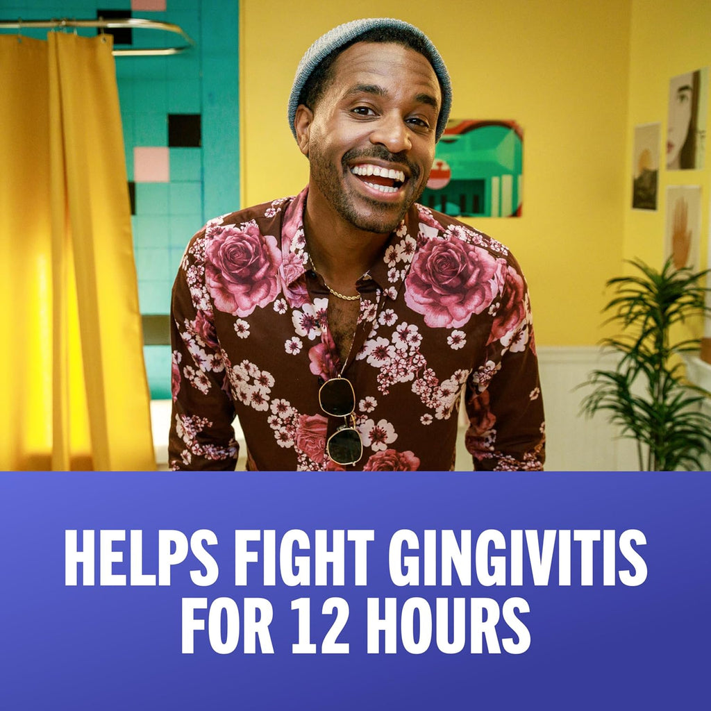 TheraBreath Healthy Gums Mouthwash Clean Mint, Antigingivitis, Dentist Formulated, 16 Fl Oz (2-Pack)