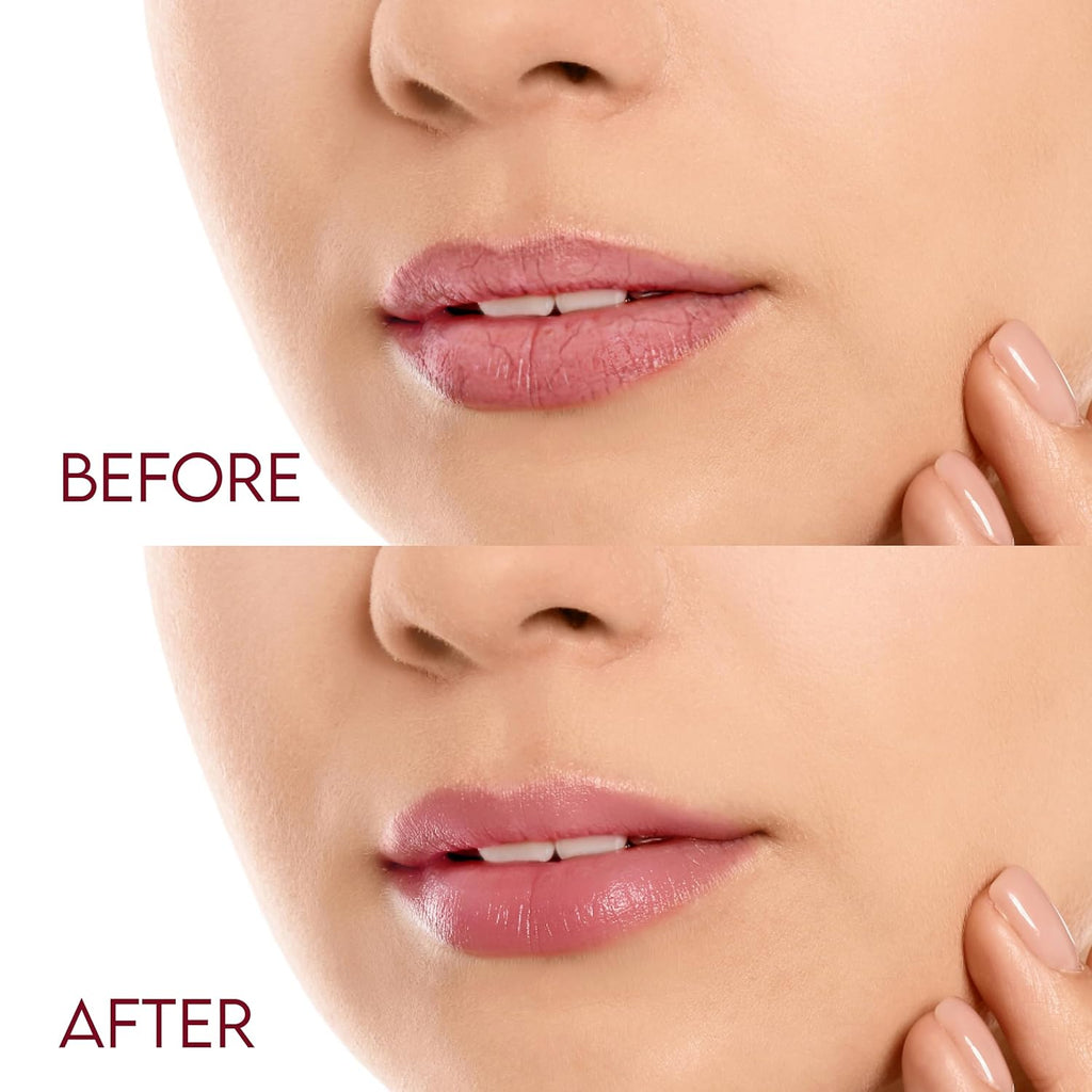 OrganiLip USDA Certified Organic Lip Balm for Nourishing Cracked or Dry Lips - All-Day Ultra Moisturizing Lip Care in Oval Shaped Tubes - 3-Pack (Cherry)