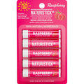 Naturistick SPF 30 Vegan Lip Balm – Mineral Sunscreen with Zinc Oxide | Broad Spectrum UVA/UVB Protection | 100% Natural, Coral-Friendly Formula | Oxybenzone Free | 5-Pack Raspberry | Made in USA