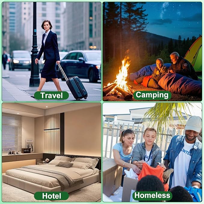 Toiletry Kits Homeless Personal Hygiene Care Package Kits Supplies In Bulk, Disposable Travel Size Essential Women Men Toiletries Set for Hotel, Charity, Camping, Travel (20 Pack)