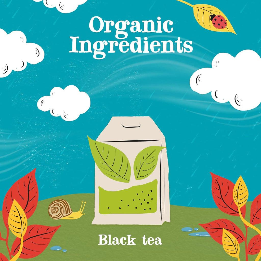 Clipper Tea Organic Fairtrade English Breakfast, Big Ben - USDA Organic, Non-GMO, Fair Trade, Sustainable Caffeinated Tea, 2 Pack, 20 Unbleached Tea Bags