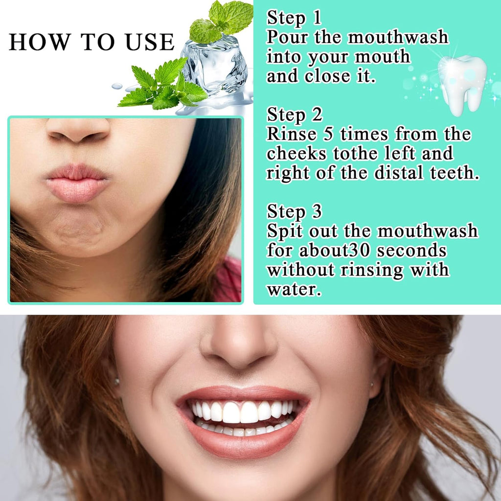 Travel Size Mouthwash,Mini Mouthwash Travel Size Bulk Portable Mouth Wash Set,Individual Small Travel Mouth Wash Packets for Fresh Breath(Pack of 60)