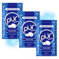 PUR Mints | Aspartame Free Breath Mints | Made with Xylitol | Sugar Free, Vegan, Gluten Free | Natural Polar Mint Flavor | 65 Pieces in Re-Sealable pouch (Pack of 3)