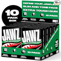 Jawline Chewing Gum (4 Month Supply) Mint - Define Your Jawline, Slim and Tone Your Face - Facial Exerciser for Men and Women - Sugar Free Hard Gum (10 Packs) (120 Pieces)