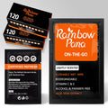 RainbowPana 240 Count Flushable Wipes for Men: ON-THE-GO, Individually Wrapped | Butt Wipes, Travel Wipes | Lightly Scented - Vitamin C, E, Aloe, Plant Extract | Hypoallergenic, Sensitive Skin